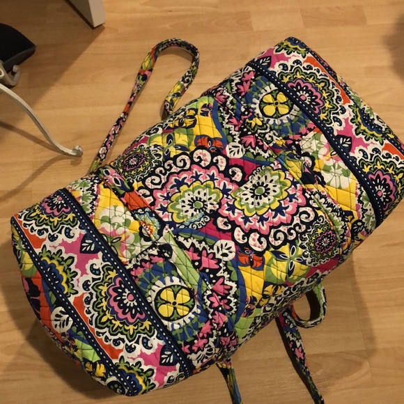 Vera Bradley duffel bag 22” x 12” deep - Picture 6 of 11